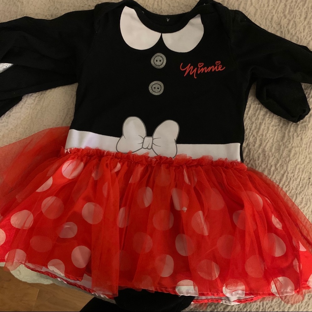 Minnie Mouse Onesie 18m Long sleeve